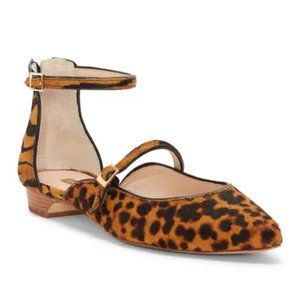 Louise et Cie Claire Leopard Flats — New Without Box